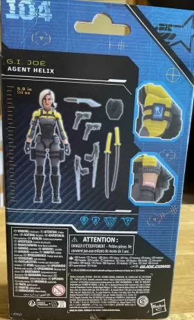 F7717 HASBRO Joe Classified Agent Helix Action Figure #3