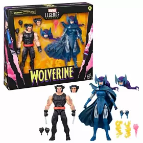 F9040 HASBRO Marvel Legends Wolverine Psylocke Action Figures #2