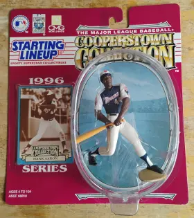 076281690087 HASBRO/KENNER Mlb Starting Lineup Hank Aaron