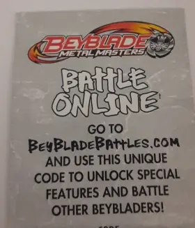 R145WB HASBRO Zurafa Pack Beyblade Blade Paper #3