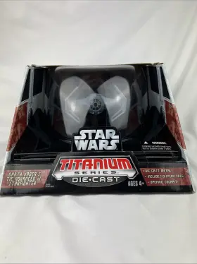 653569145028 HASBRO TOYS Star Wars Titanium Darth Vaders Tie