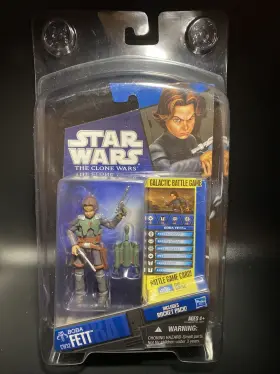 94736079D HASBRO TOYS Star Wars Clone Boba Fett Action Figure