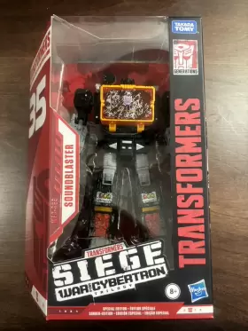 WFC-S55 HASBRO Transformers Siege Soundblaster Frenzy