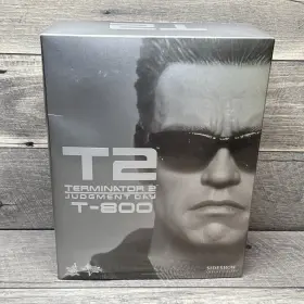 897011173184 HOT TOYS Sideshow Box Terminator Judgement Ce