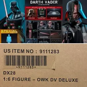DX28 HOT TOYS Star Wars Darth Vader Scale Action Figure Se