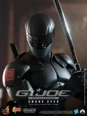 MMS192 HOT TOYS Joe Retaliation Snake Eyes Ninja Figure #2