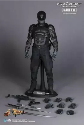 MMS192 HOT TOYS Joe Retaliation Snake Eyes Ninja Figure