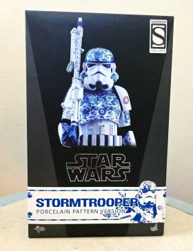 MMS401 HOT TOYS Starwars Porcelain Storm Trooper Sideshow