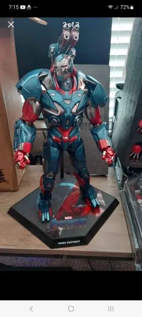 MMS547D34 HOT TOYS Avengers Endgame Iron Patriot Scale Figure