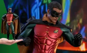 MMS594 HOT TOYS Movie Masterpiece Batman Forever Robin Scale #2