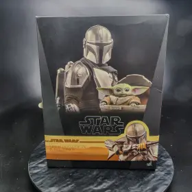 TMS015 HOT TOYS Mandalorian Child Deluxe Figure Set