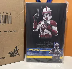 TMS103 HOT TOYS Star Wars Clone Commander Fox Figure