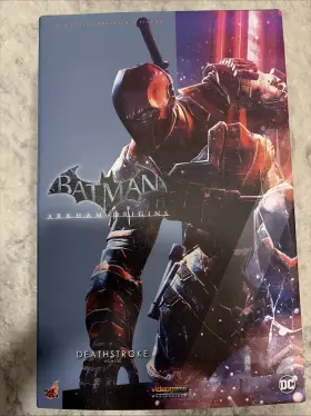 VGM30 HOT TOYS Batman Arkham Origins Deathstroke Figure