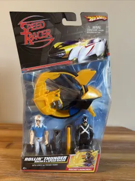 M6833 HOT WHEELS Racer Rollinft Thunder Figures