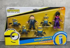 887961896015 IMAGINEXT Minions Rise Gru Bottom Figure Set