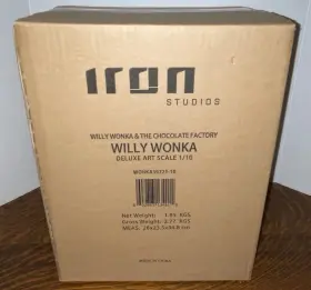 090169 IRON STUDIOS Box Willy Wonka Chocolate