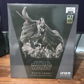 Statue IRON STUDIOS Star Wars Darth Vader Kenobi Box