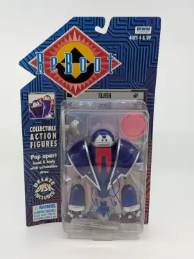061206300172 IRWIN Slash Reboot Toys Signed Gary Chalk