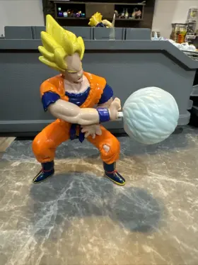 069545505647 IRWIN Saiyan Goku Blasting Energy Action Figure