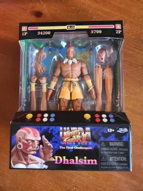 34220 JADA TOYS Street Fighter Dhalsim Action Figure