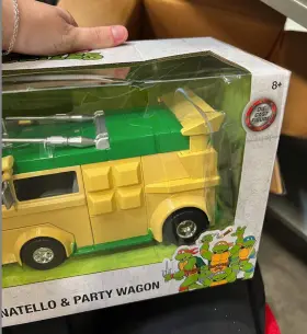 34529 JADA TOYS Teenage Mutant Ninja Turtles Wagon Die Cast #2