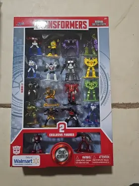 JNF33452 JADA TOYS Nano Metalfigs Transformers Figure Pack