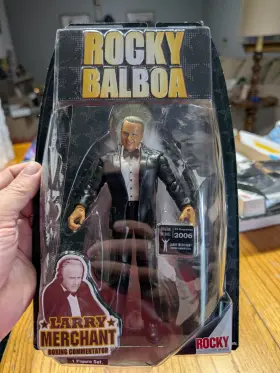 039897790213 JAKKS PACIFIC Rocky Balboa Larry Merchant Boxing