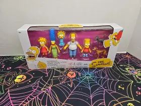 192995175396 JAKKS PACIFIC Simpsons Family Bart Lisa Homer
