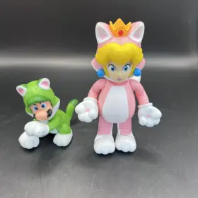 192995411753 JAKKS PACIFIC Nintendo Mario Figures Cat Peach #3