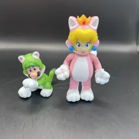 192995411753 JAKKS PACIFIC Nintendo Mario Figures Cat Peach