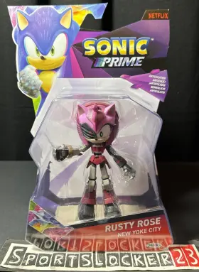 Bendable JAKKS PACIFIC Rusty Sonic Prime Netflix Hedgehog