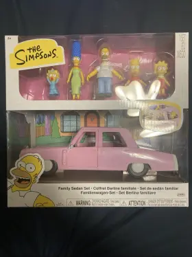 192995430709 JAKKS PACIFIC Simpsons Family Set Action Figure