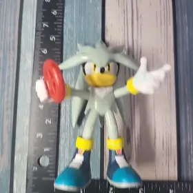 41219 JAKKS PACIFIC Sonic Hedgehog Action Figure Star Ring #3