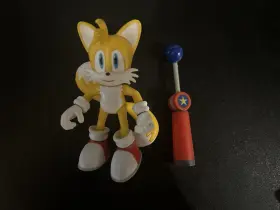 41236 JAKKS PACIFIC Sonic Hedgehog Tails Fox Figure Toy Great