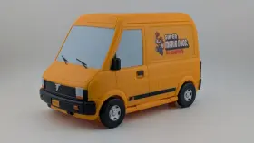 417134 JAKKS PACIFIC Nintendo Mario Bros Movie Van Playset
