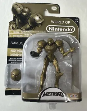 422144 JAKKS PACIFIC Samus Trophy Metroid Nintendo