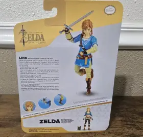 70760 JAKKS PACIFIC Nintendo Breathe Wild Link Action Figure #2