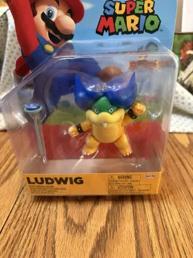 72683 JAKKS PACIFIC Mario Ludwig Figure Magic Wand