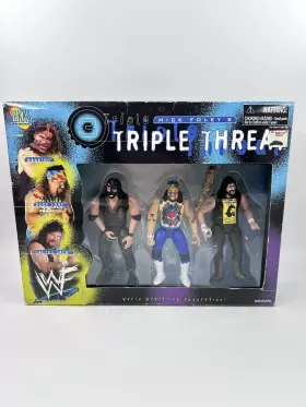 80668 JAKKS PACIFIC Mick Foleys Triple Threat Wwf Mankind