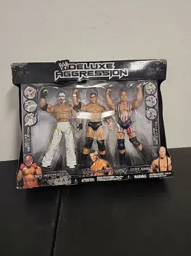 93589 JAKKS PACIFIC Wwe Deluxe Aggression Pack Rey Mysterio