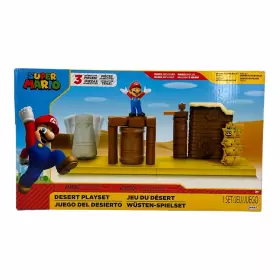 40618 JAKS PACIFIC Mario Desert Playset Figure Jakks