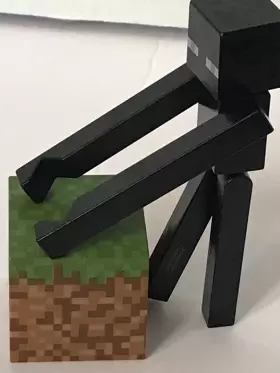 16500 JAZWARES Minecraft Core Enderman Action Figure