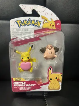 191726480990 JAZWARES Pokemon Battle Figure Pack Pikachu
