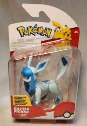 191726497776 JAZWARES Pok Glaceon Battle Figure Nintendo