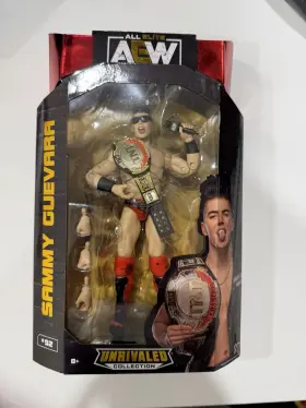 412468 JAZWARES Aew Unrivaled Sammy Guevara Action Figure