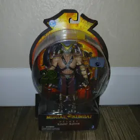 681326132813 JAZWARES Mortal Kombat Deluxe Shao Kahn Action