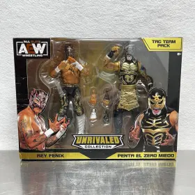 AEW0013 JAZWARES Aew Unrivaled Rey Nix Penta El Miedo Team