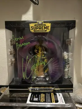 AEW0652 JAZWARES Ospreay Signed Aew Supreme Wrestling Figure