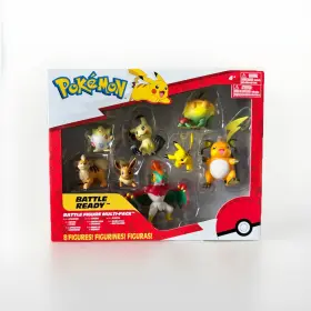 PKW2687 JAZWARES Pokemon Wave Battle Figures Pikachu Togepi