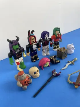 ROGO126 JAZWARES Roblox Mischief Night Action Figures Toy #2